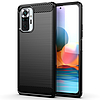 Techsuit - karbon szilikon - Xiaomi Redmi Note 10 Pro / Note 10 Pro Max - fekete (KF235087)