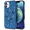 Techsuit - Luxury Glitter MagSafe - iPhone 16 Plus - Deep Blue (KF2335155)