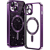 Techsuit - Luxus Glitter MagSafe - iPhone 15 Plus - Mélylila (KF2325021)