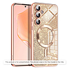 Techsuit - Luxus Glitter MagSafe - Samsung Galaxy A15 4G / A15 5G - Rose Gold (KF2335222)