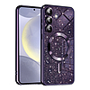 Techsuit - Luxus Glitter MagSafe - Samsung Galaxy S24 - Mélylila (KF2325186)