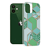 Techsuit - Marble Series - iPhone 12 / 12 Pro - Green Hex (KF238920)