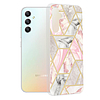 Techsuit - Marble Series - Samsung Galaxy A34 5G - Pink Hex (KF2312206)