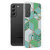 Techsuit - Marble Series - Samsung Galaxy S22 Plus - Green Hex (KF238983)