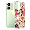 Techsuit - Marble Series - Xiaomi Redmi 13C 4G / 13C 5G / Poco M6 / C65 - Mary Berry Nude (KF2318305)