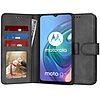 Techsuit - Naplókönyv - Motorola Moto G10 / Moto G20 / Moto G30 - Fekete