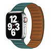 Techsuit - Óraszíj (W035) - Apple Watch 1/2/3/4/5/6/7/8/SE/SE 2 (38/40/41 mm) - Türkiz (KF239477)