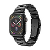 Techsuit - Óraszíj (W036) - Apple Watch 1/2/3/4/5/6/7/8/SE/SE 2 (38/40/41mm) - Fekete (KF238576)