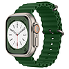 Techsuit - Óraszíj (W038) - Apple Watch 1/2/3/4/5/6/7/8/SE/SE 2/Ultra (42/44/45/49mm) - Army Green (KF2310819)