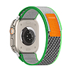 Techsuit - Óraszíj (W039) - Apple Watch 1/2/3/4/5/6/7/8/SE/SE 2 (38/40/41mm) - Zöld / Zöld (KF2313123)