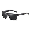 Techsuit - Polarized TR90 (MM101) napszemüveg - UV védelem - Matt fekete / szürke (KF2313470)