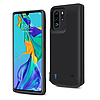 Techsuit - Power Pro akkumulátor tok - Huawei P30 Pro / P30 Pro New Edition - 5000 mAh - Fekete (KF233764)