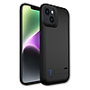 Techsuit - Power Pro akkumulátor tok - iPhone 14 Plus - 6000 mAh - fekete (KF2313480)