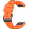 Techsuit - QuickFit óraszíj 22 mm (W060) - Garmin Fenix 5/5 Plus 6/6 Pro/7/Forerunner 935/945/955/Approach S60/S62 - narancs