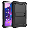 Techsuit - Robusztus TabShell + Képernyővédő fólia - Lenovo Tab M10 Plus 3rd Gen (TB-125F/TB-128F) - Fekete