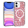 Techsuit - Sparkly Glitter MagSafe - iPhone 11 - Pink