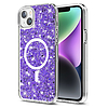 Techsuit - Sparkly Glitter MagSafe - iPhone 14 Plus / iPhone 15 Plus - Lila