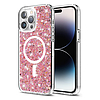 Techsuit - Sparkly Glitter MagSafe - iPhone 14 Pro - Pink