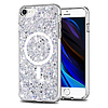 Techsuit - Sparkly Glitter MagSafe - iPhone 7 / iPhone 8 / iPhone SE 2, SE 2020 / iPhone SE 3, SE 2022 - Fehér