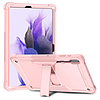 Techsuit - strapabíró TabShell + képernyővédő fólia - Samsung Galaxy Tab S7 Plus / S8 Plus - Rose Gold