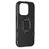 Techsuit - Szilikon pajzs - iPhone 15 Pro - Fekete (KF2314035)