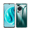 Techsuit - Ütésálló átlátszó szilikon - Huawei nova Y72 - átlátszó