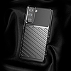 Thunder Case rugalmas páncélozott borítás Samsung Galaxy S21 FE fekete