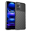 Thunder Case Xiaomi Poco X5 5G / Redmi Note 12 5G szilikon páncéltok fekete