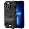 Tok BMW BMHCP14L22NBCK iPhone 14 Pro 6.1" fekete / fekete bőr Carbon