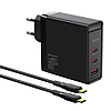 Töltő GaN 140W Mcdodo CH-2913, 2x USB-C, USB-A, fekete (CH-2913)