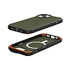 UAG Civilian MagSafe tok iPhone 15-höz - zöld