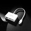 Ugreen adapter videó konverter USB Type C - HDMI / VGA fehér (MM123)