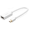 Ugreen adapterkábel FHD (1080p) HDMI (aljzat) - Mini DisplayPort (dugasz - Thunderbolt 2.0) fehér (MD112 10460)