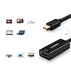 Ugreen adapterkábel FHD (1080p) HDMI (aljzat) - Mini DisplayPort (dugasz - Thunderbolt 2.0) fehér (MD112 10460)