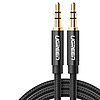 Ugreen audio kábel 2 x mini jack 3,5 mm 2 m fekete (50363 AV112)