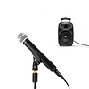 Ugreen audiokábel Mikrofonkábel a Mic XLR-hez (aljzat) - 6,35 mm-es jack (dugasz) 5 m (AV131)