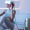 Ugreen ferde kábel USB Type C - USB Type C 60W töltéshez / adatátvitelhez VR szemüveg támogatással (pl. Oculus Quest 2) 5m fekete (US551)