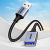 Ugreen hosszabbítókábel adapter USB (dugasz) - USB (aljzat) 3.0 5Gb/s 0.5m szürke (US115)