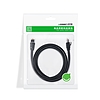 Ugreen kábel internet hálózati kábel Ethernet patchcord RJ45 Cat 8 T568B 2m fekete (70329)