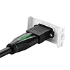 Ugreen panel HDMI csatlakozóval, egyenes fehér (MM113)