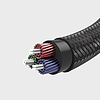 Ugreen szögletes AUX kábel 2 x mini jack 3,5 mm 1 m kék (AV112)