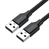 UGREEN US102 USB 2.0 MM kábel, 1 m, fekete (10309)