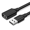 UGREEN US103 USB 2.0 hosszabbító kábel, 5 m, fekete (10318)