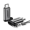 UGREEN US133 OTG - micro USB adapter, fekete (50590)