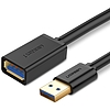 UGREEN USB 3.0 hosszabbító kábel 3 m, fekete (30127)