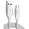 UGREEN USB-USB-C kábel, QC3.0, 1,5 m, fehér (60132)