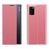 Új Sleep Case flip cover állvány funkcióval Xiaomi Redmi Note 11 Pro+ 5G (Kína) / 11 Pro 5G (Kína) / Mi11i HyperCharge / Poco X4 NFC 5G rózsaszín