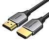 Ultravékony HDMI HD kábel, 1 m-es Vention ALEHF szürke