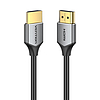 Ultravékony HDMI-kábel szellőző ALEHI 3m 4K 60Hz szürke