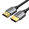 Ultravékony HDMI kábel Vention ALEHD 0,5 m 4K 60 Hz szürke